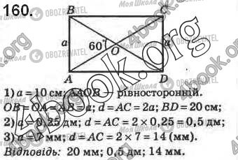 ГДЗ Геометрия 8 класс страница 160